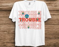 Despicable Me Minions Trouble Finds Me Graphic T-Shirt