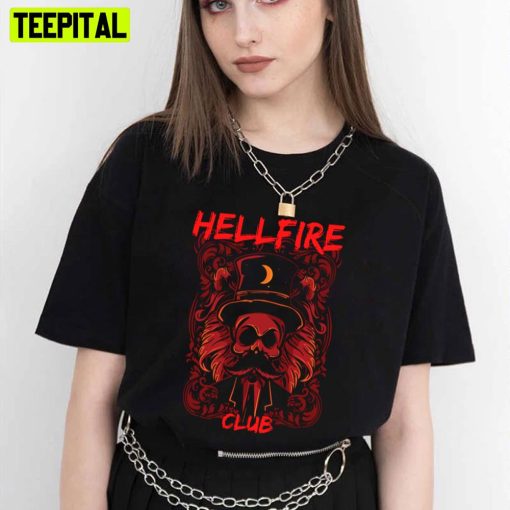 Digital Art Hellfire Club Unisex T-Shirt