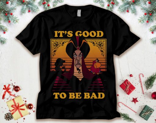 Disney Aladdin Jafar Good To Be Bad Dusk Colors T-Shirt