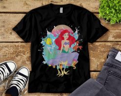 Disney Ariel Princess The Little Mermaid Ariel Splash Unisex Tee Adult T-Shirt