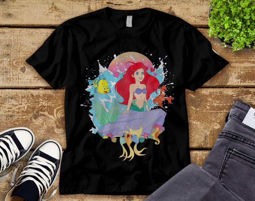 Disney ariel best sale t shirt adults