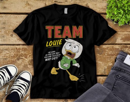 Disney DuckTales Team Louie You Can Talk Your Way Out Unisex Tee Adult T-Shirt