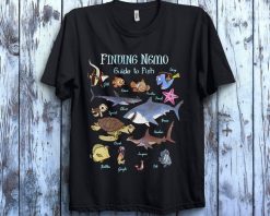 Disney Finding Nemo Fish Guide Graphic Unisex Gift T-Shirt