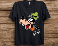 Disney Goofy Portrait Funny Face T-Shirt