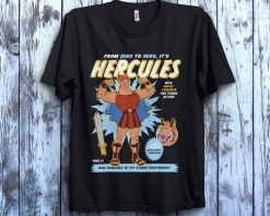 Disney Hercules Action Figure Poster T-Shirt