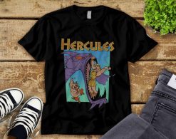 Disney Hercules Funny Hydra Battle Retro Unisex Adult T-Shirt