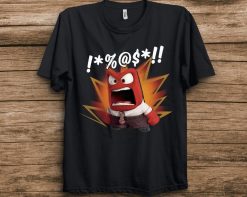 Disney Inside Out Anger Symbols T-Shirt