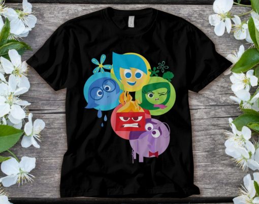 Disney Inside Out Simple Group Shot Graphic T-Shirt