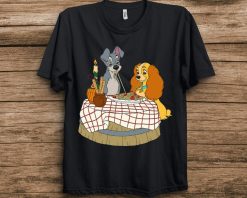 Disney Lady and Tramp Bella Notte Spaghetti T-Shirt