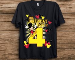 Disney Mickey And Friends Mickey Birthday Boy T-Shirt