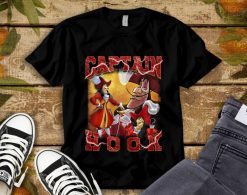 Disney Peter Pan Captain Hook Portrait Poster Graphic Shirt