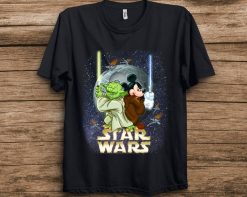 Disney Star Wars Yoda Master Mickey Mouse Obi Wan Kenobi Unisex T-Shirt