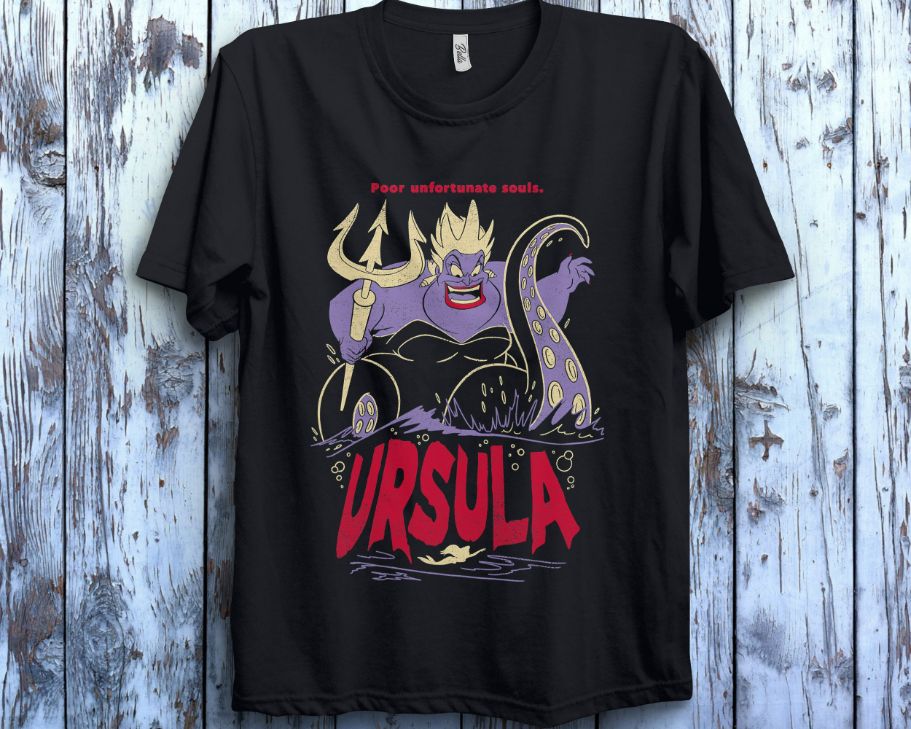 Disney The Little Mermaid Ursula Graphic Unisex Gift T-Shirt