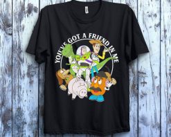 Disney Toy Story Youve Got A Friend In Me Group Shot T-Shirt