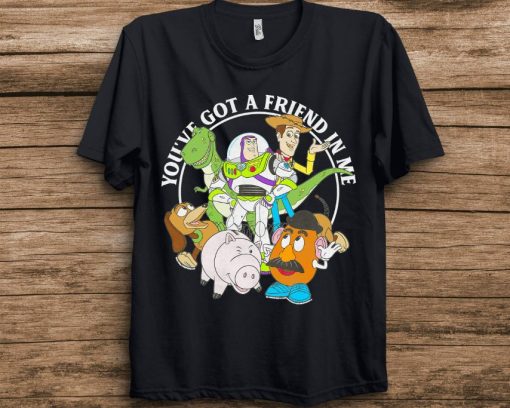 Disney Toy Story Youve Got A Friend In Me Group Shot T-Shirt