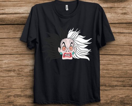 Disney Villains Crazy Cruella De Vil T-Shirt