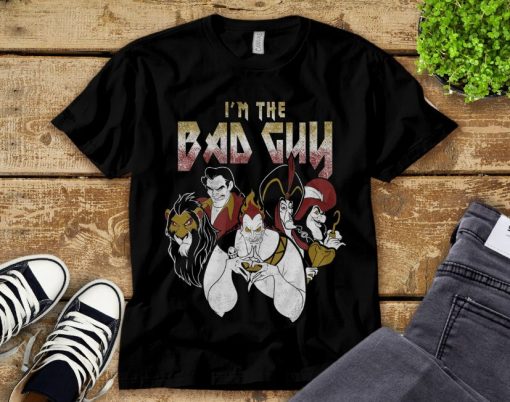 Disney Villains Im The Bad Guy Group Shot T-Shirt