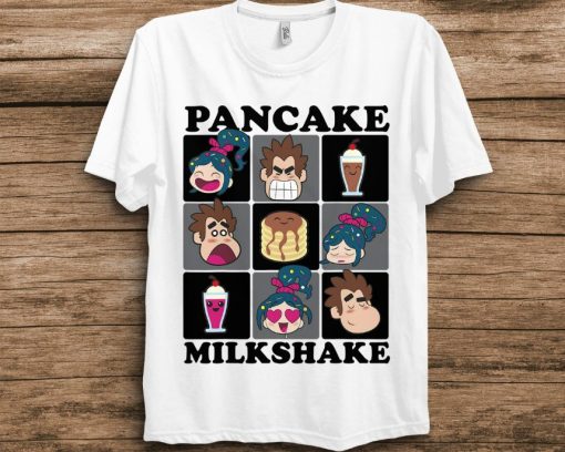 Disney Wreck It Ralph 2 Pancake Grid Graphic T-Shirt