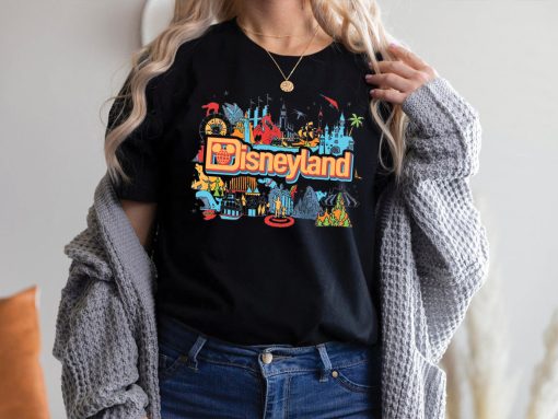 Disneyland Cartoon Art Design Unisex T-Shirt