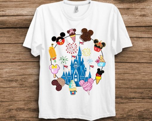 Disneyland Ice Cream Mickey Disneyworld Family Shirt