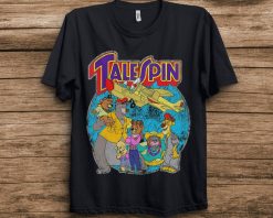 Disneys TaleSpin Graphic Vintage Characters T-Shirt