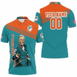 Don Shula Dolphins Coach Signed Achievement Legend For Fans 3d Personalized Polo Shirt Model A6174 All Over Print Shirt 3d T-shirt