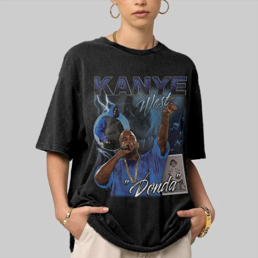 Donda Kanye Design Rap Hiphop 90s Rap Bootleg Unisex T-Shirt