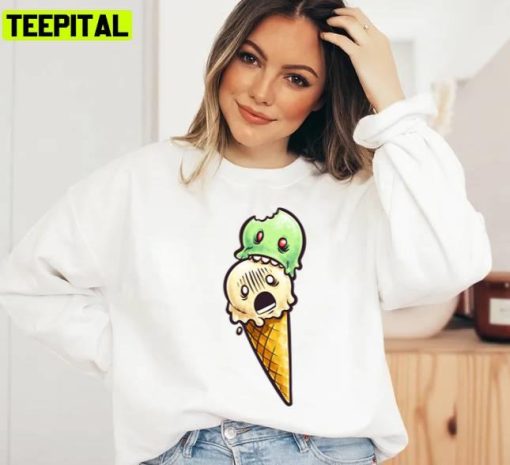 Double Scoop Ice Cream Unisex Sweatshirt