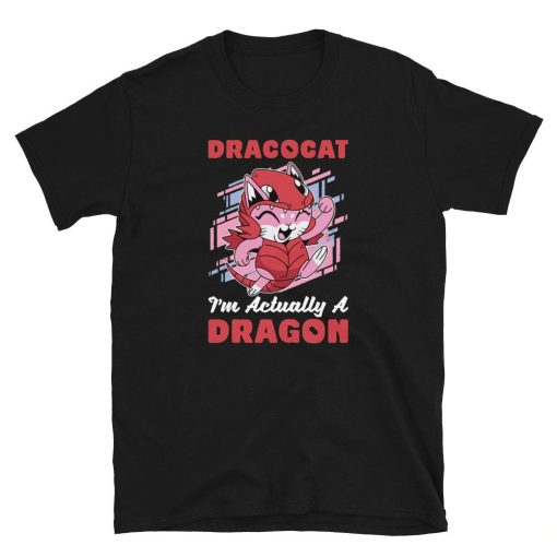 Dracocat Im Actually A Dragon Cat Unisex T-Shirt