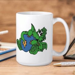 Dragon Biting Ball Premium Sublime Ceramic Coffee Mug White