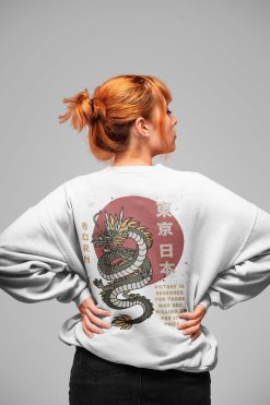 Dragon Japanese Kanji Art Unisex T-Shirt