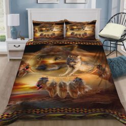 Dreamcatcher Wolf Cotton Bedding Sets