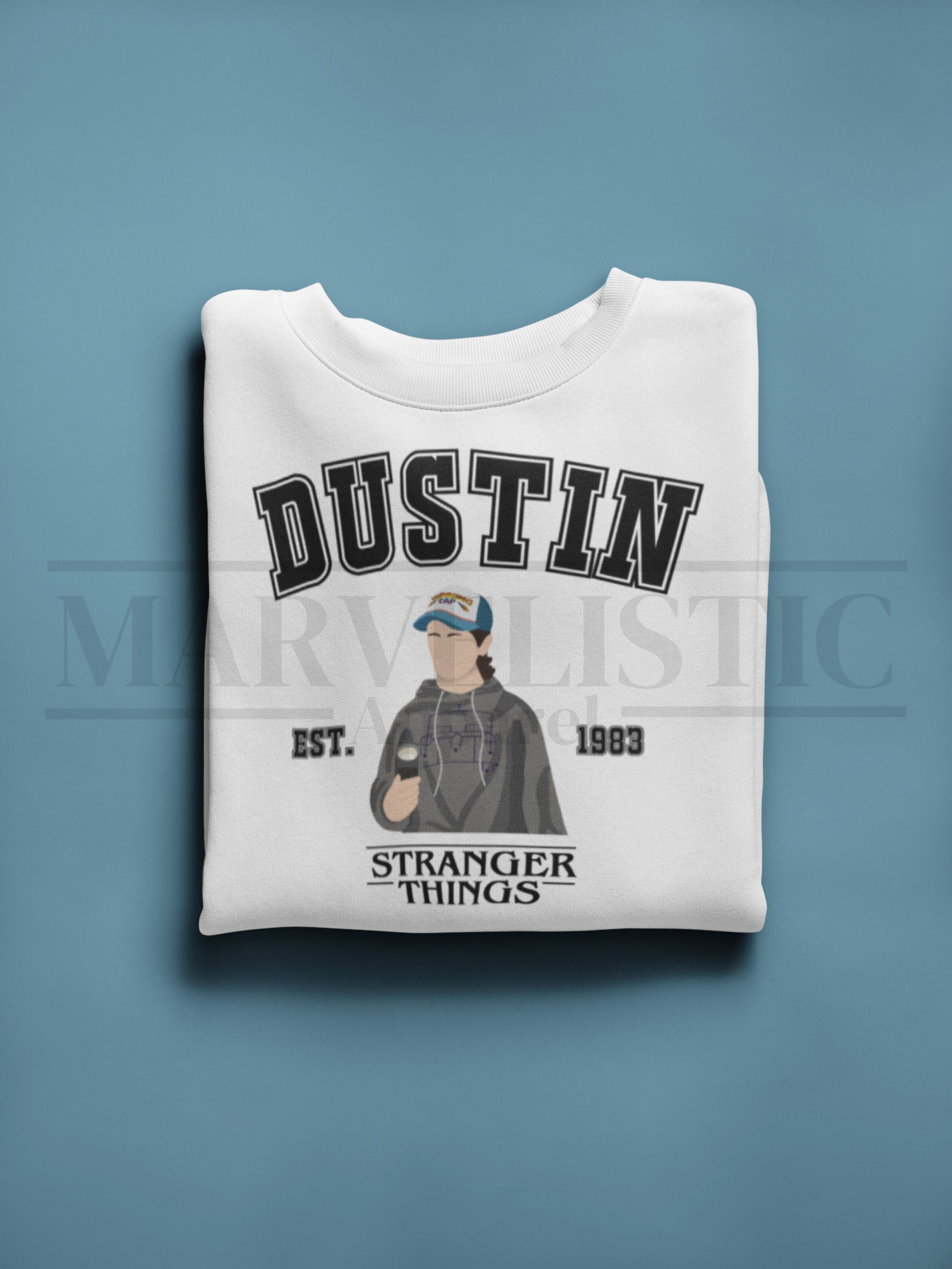 Stranger Things Dustin Kids T-Shirt for Sale by timegraf