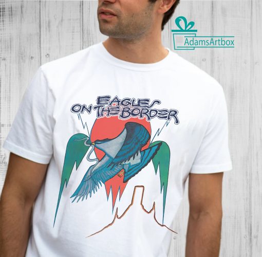 Eagle On The Border Hotel California Tour Country Rock And Roll Band Unisex T-Shirt