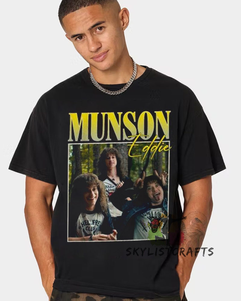 Eddie Munson 90s Stranger Things 4 Unisex T-Shirt