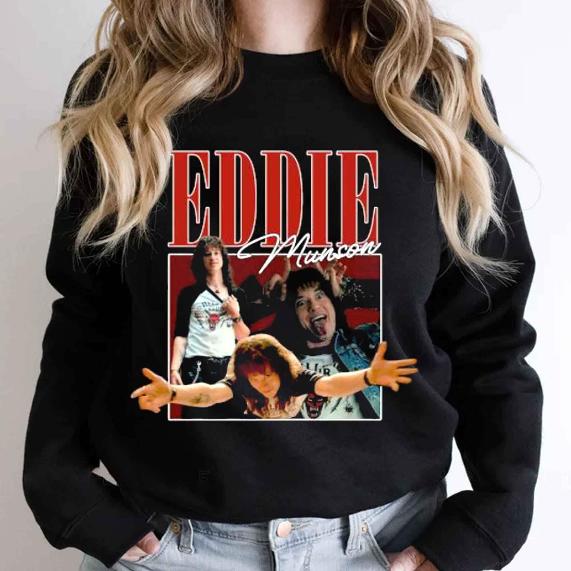 Stranger Things 4 Eddie Munson Scrapbook Photos Png, Stranger Things Png,  Eddie Munson Png, Eddie Munson Design Tshirt, - Buy t-shirt designs