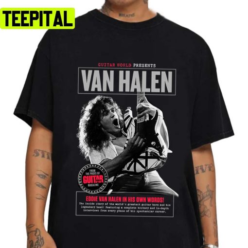 Eddie Sss Van Halen Music Band Unisex T-Shirt