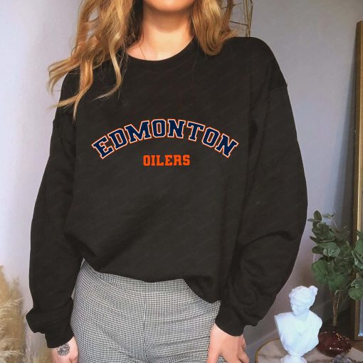 Edmonton Oilers Hockey Team Hockey Unisex Sweatshirt