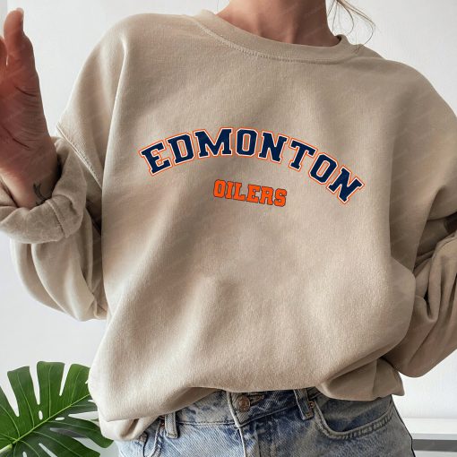 Edmonton Oilers Hockey Team Hockey Unisex Sweatshirt