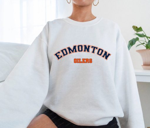 Edmonton Oilers Hockey Team Hockey Unisex Sweatshirt