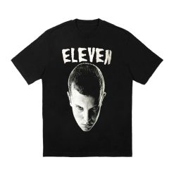 Eleven Stranger Things 4 2022 Black Art Unisex T-Shirt