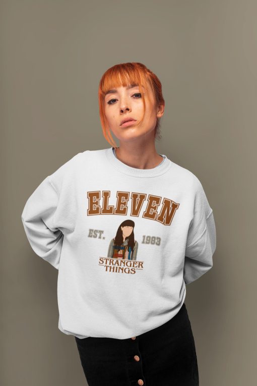 Eleven Stranger Things Season 4 2022 Est 1983 Double Sided Unisex T-Shirt