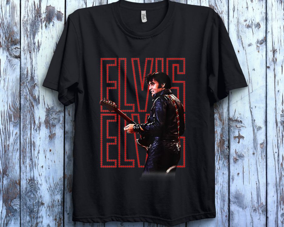 Elvis Presley Official 68 Comeback Special Rock Band Gift Unisex T-Shirt