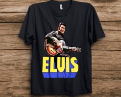 Elvis Presley Official Guitar Portrait T-Shirt