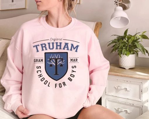 England Truham Grammar School For Boys Heartstopper Lgbtq+ Unisex Sweatshirt