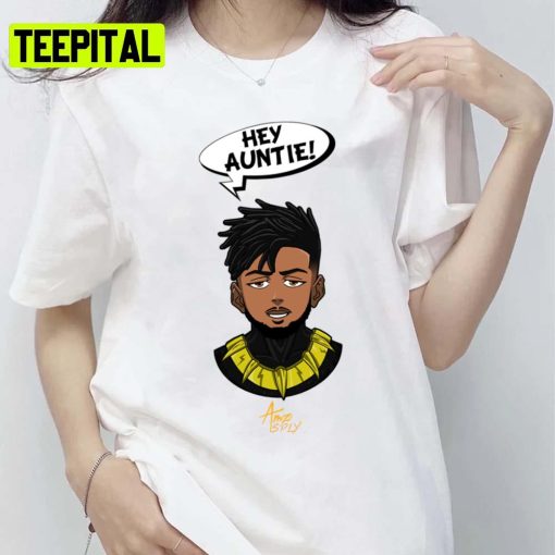 Eric Killmonger Hey Auntie The Boondocks Unisex T-Shirt