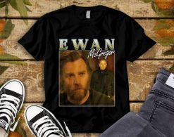 Ewan McGregor Portrait Graphic Star Wars Obi-wan Kenobi Shirt