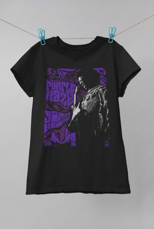 Experience Purple Haze Rock Illustration Unisex T-Shirt