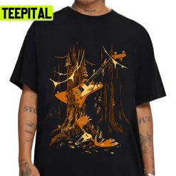 Explorin’ Guitar Infected Mushroom Rock Band Unisex T-Shirt