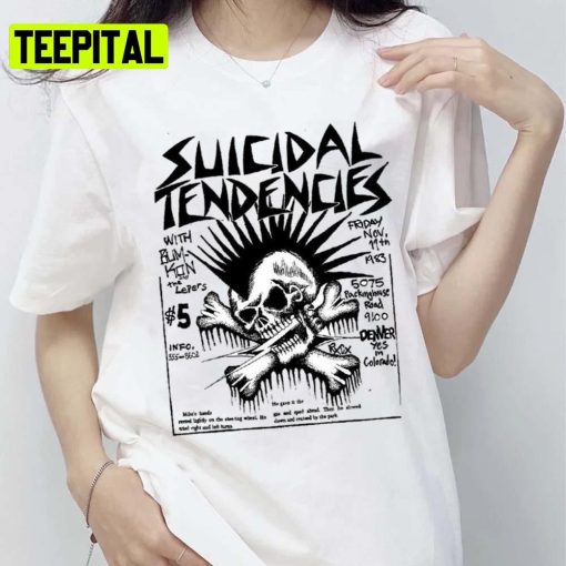 Famous Symbols Suicidal Tendencies Rock Band Unisex T-Shirt